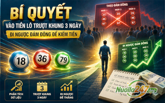 Bí quyết vào tiền lô trượt khung 3 ngày: Đi ngược đám đông để kiếm tiền