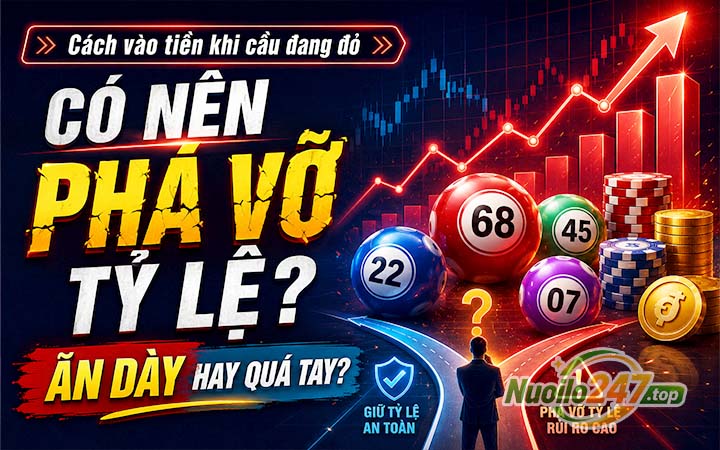 Cách vào tiền khi cầu đang đỏ: Có nên phá vỡ tỷ lệ để ăn dày?