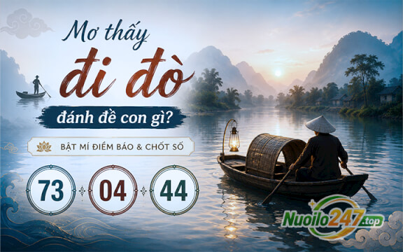 Mơ thấy đi đò đánh đề con gì? Bật mí điềm báo & chốt số (73-04-44)