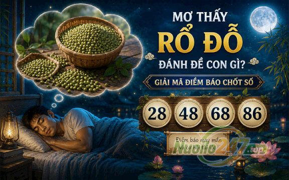 Mơ thấy rổ đỗ đánh đề con gì? Giải mã điềm báo chốt số (28-48-68-86)