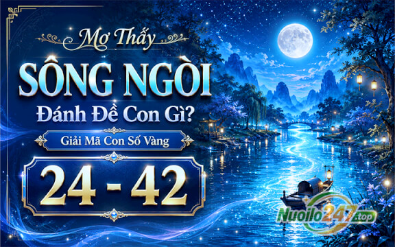 Mơ Thấy Sông Ngòi Đánh Đề Con Gì? Giải Mã Con Số Vàng 24 - 42