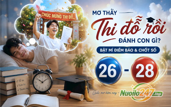 Mơ thấy thi đỗ rồi đánh con gì? Bật mí điềm báo & chốt số (26 - 28)
