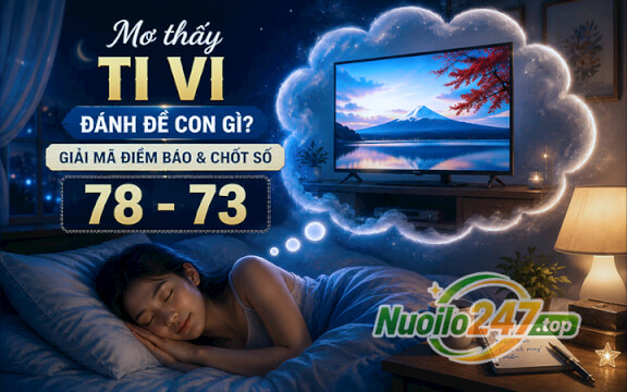 Mơ thấy ti vi đánh đề con gì? Giải mã điềm báo & chốt số (78-73)